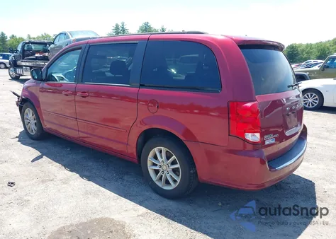 2014 Dodge Grand Caravan Sxt from USA, damaged, VIN 2C4RDGCG7ER427850